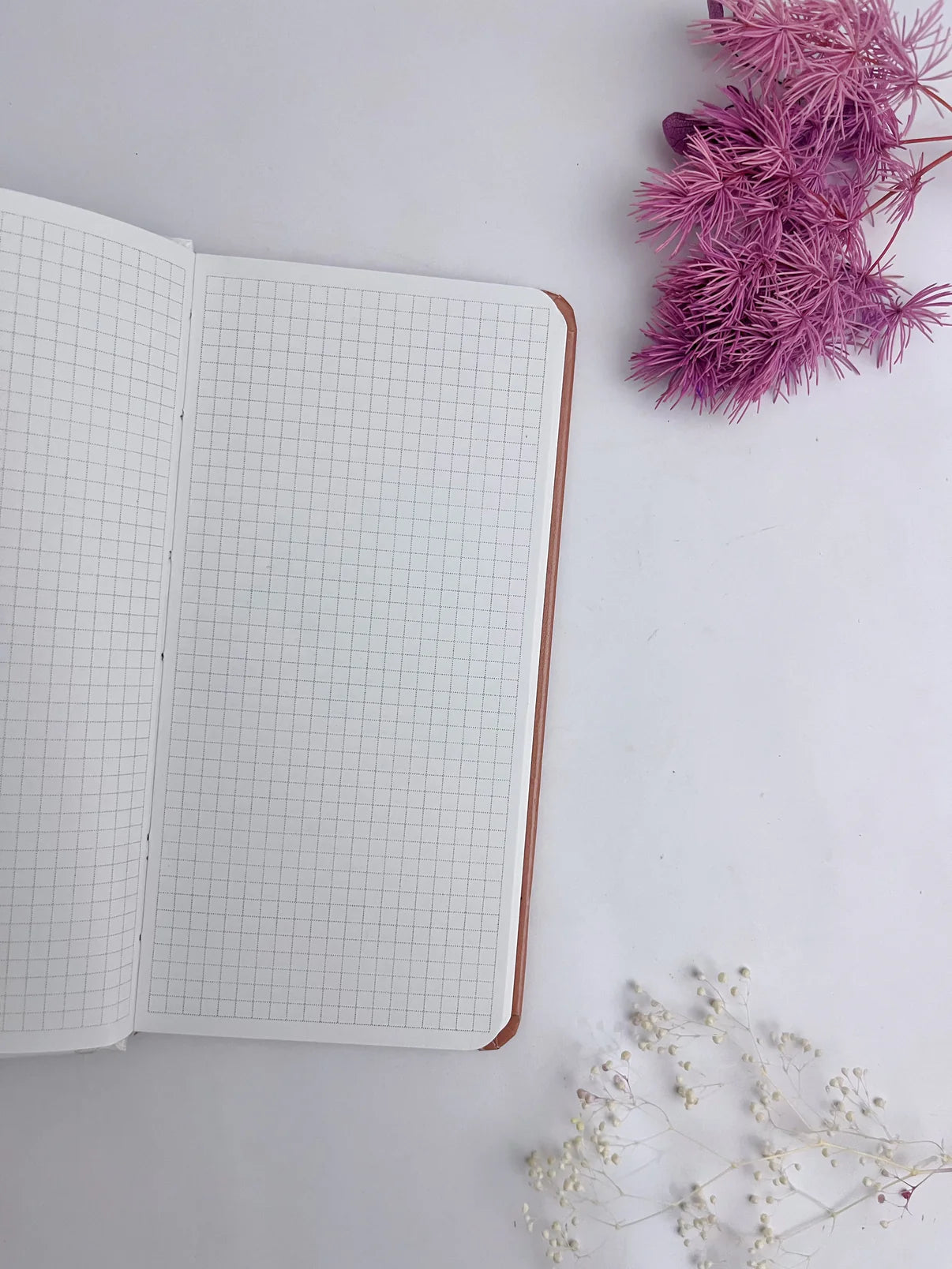 Flowers Gridded Journal