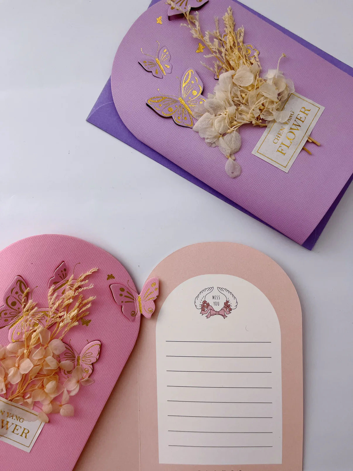 Floral Greeting Popup Card