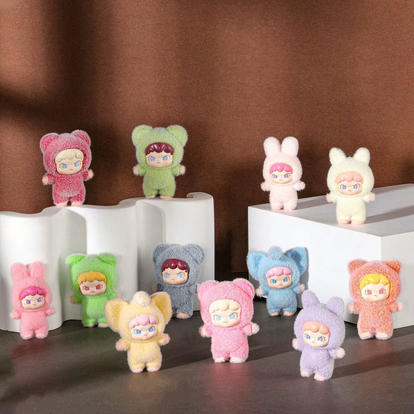 Dora fluffy resin toy