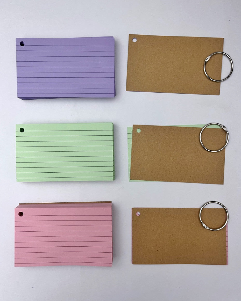 Note Cards / Flashcards (100 Pcs Set)