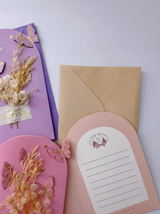 Floral Greeting Popup Card