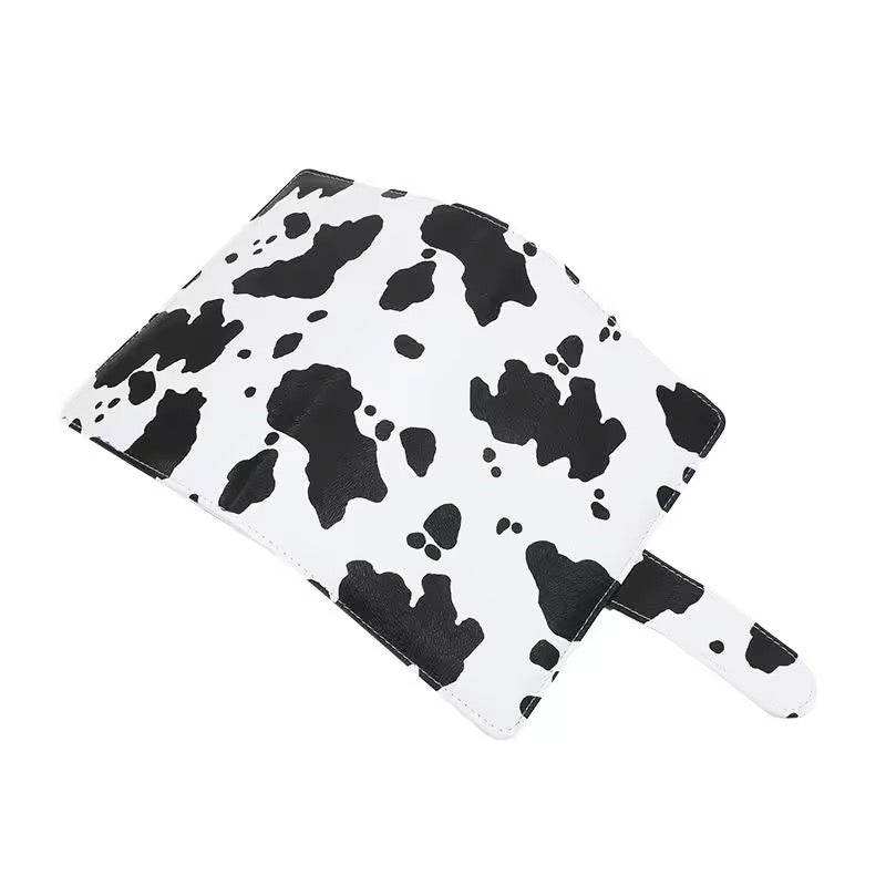 Cow Print Cash Binder