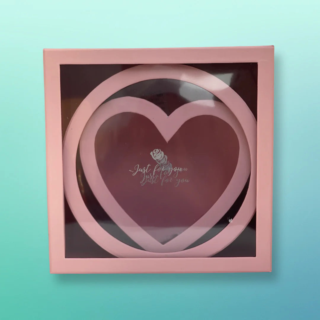 3PC Set Flower Box Round, Heart and Square