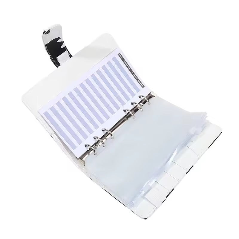 Cow Print Cash Binder