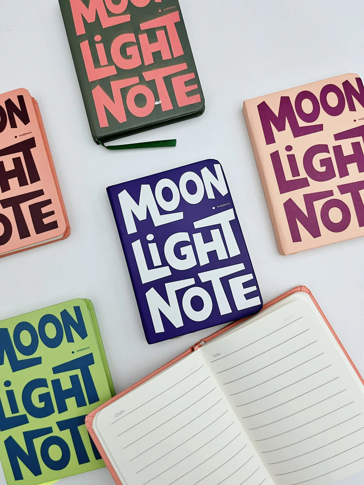 Moonlight A7 Pocket Notepad (Lined Sheets)