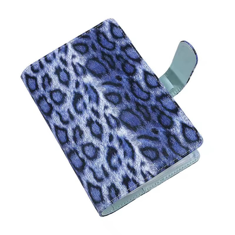 Leopard Print Cash Binder