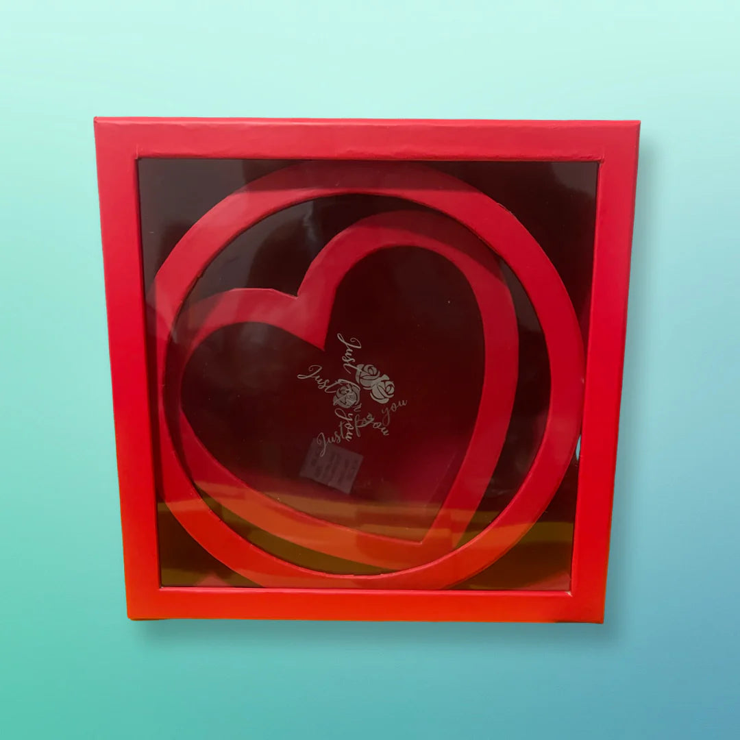 3PC Set Flower Box Round, Heart and Square