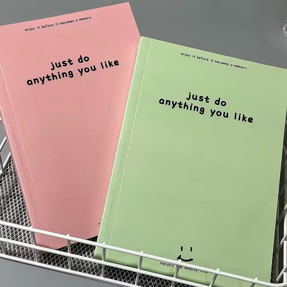 Do Anything (A5 Blank Sheets Journal) Pastel