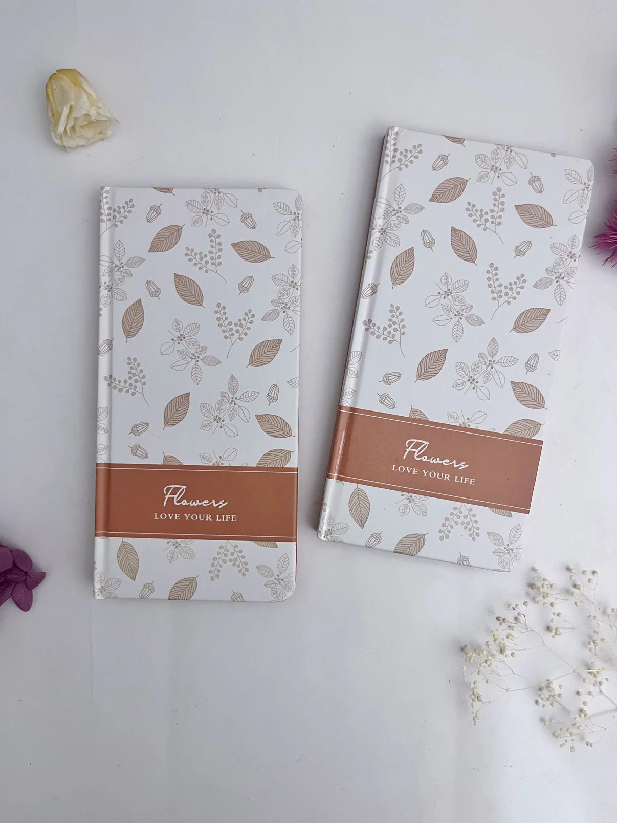 Flowers Gridded Journal