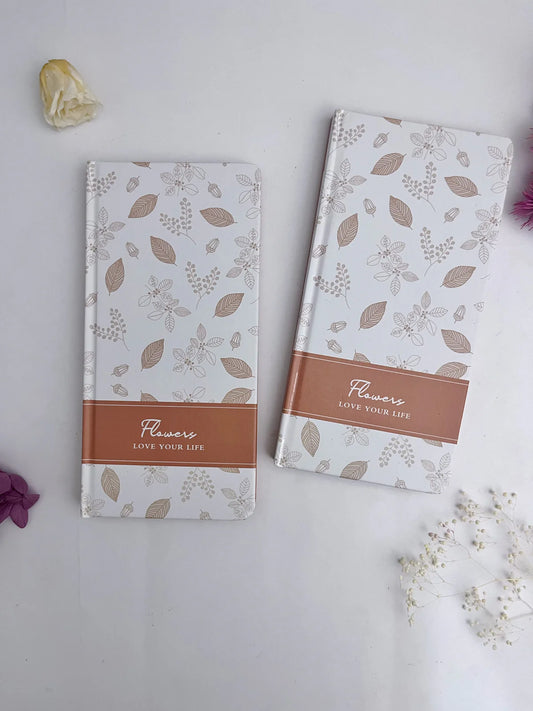 Flowers Gridded Journal