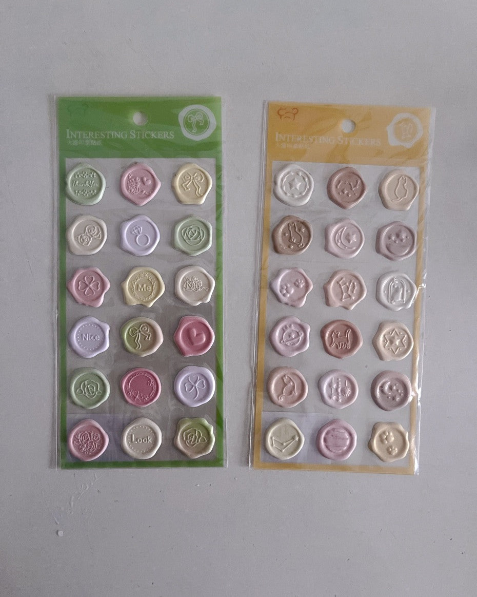Wax Stickers