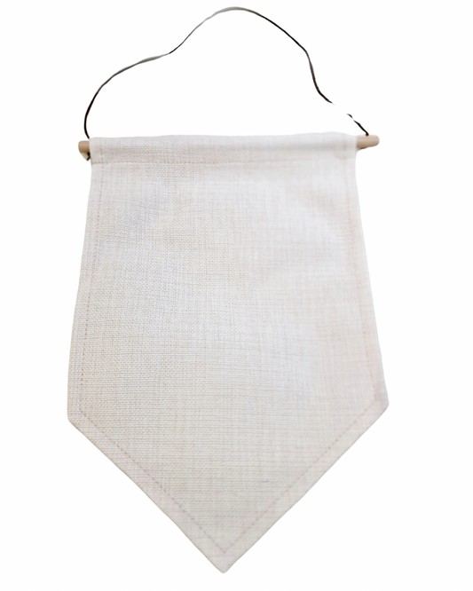 Linen Pennant Large (20 x 30cm) Suitable For Sublimation