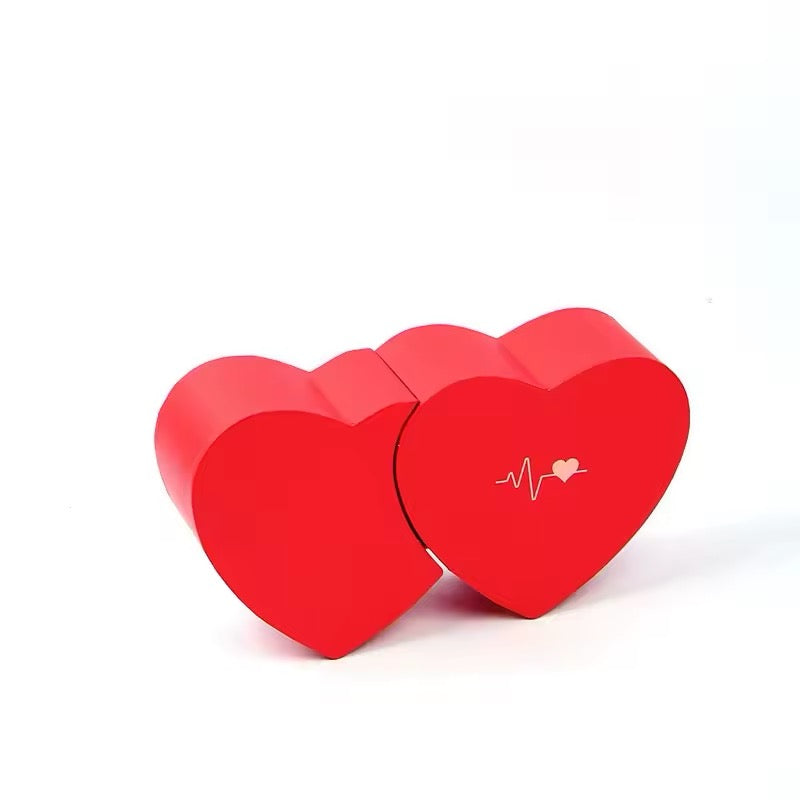 HEART SHAPED BOX-DOUBLE HEART EXTENDED