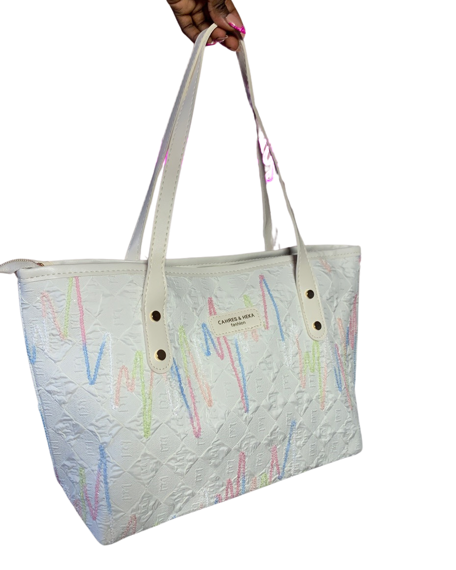 Tote Bags With Cloud Ornament