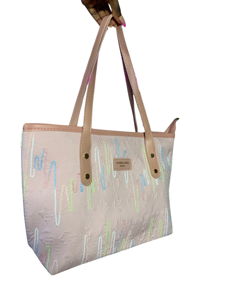Tote Bags With Cloud Ornament