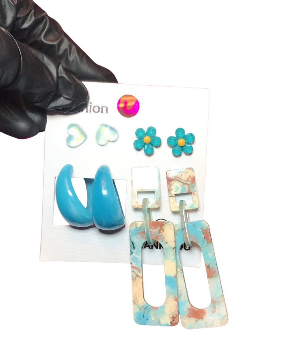 Acrylic Earrings Set