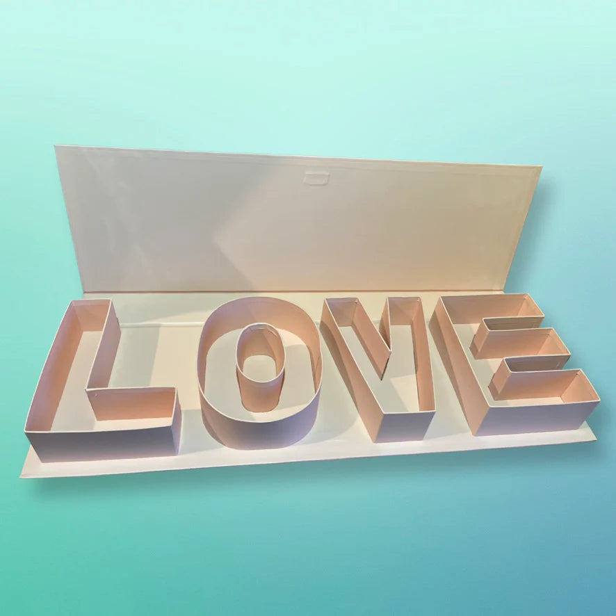 LONG "LOVE" PAPER BOX