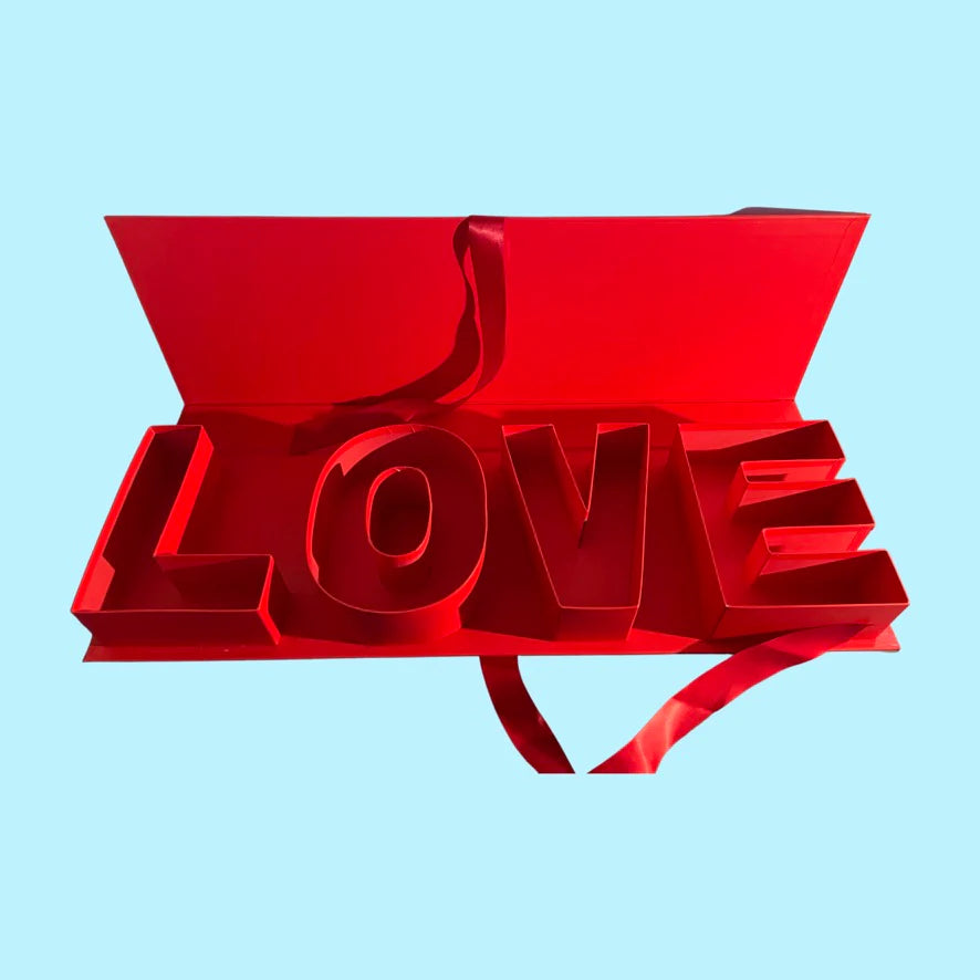 LONG "LOVE" PAPER BOX