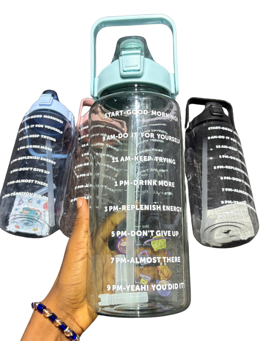 2L Motivation Water Bottle