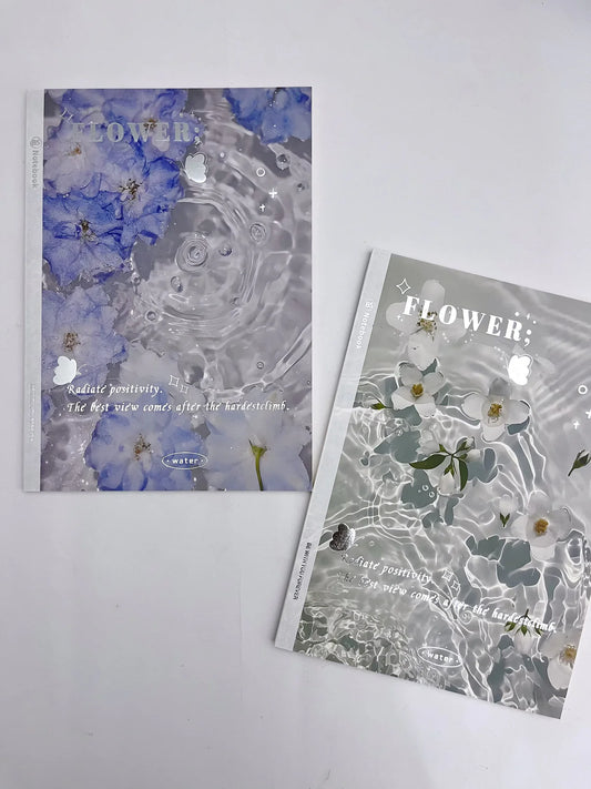 Flower B5 Lined Notebook