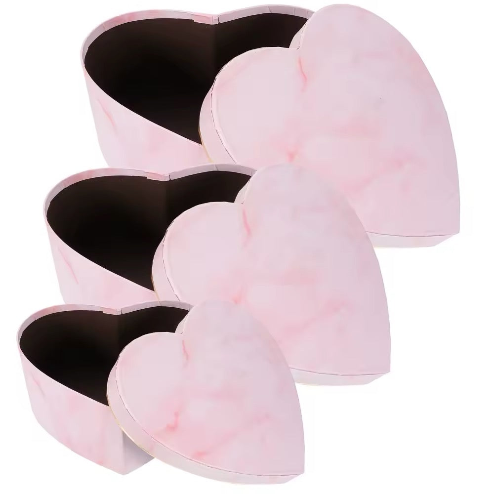 3pc Large Heart set