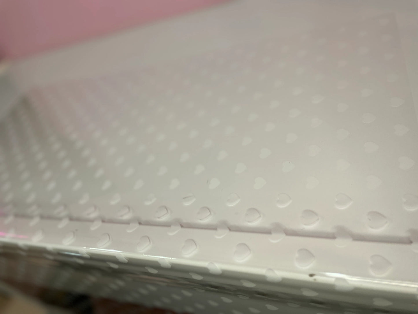 Small Hearts- Clear Paper