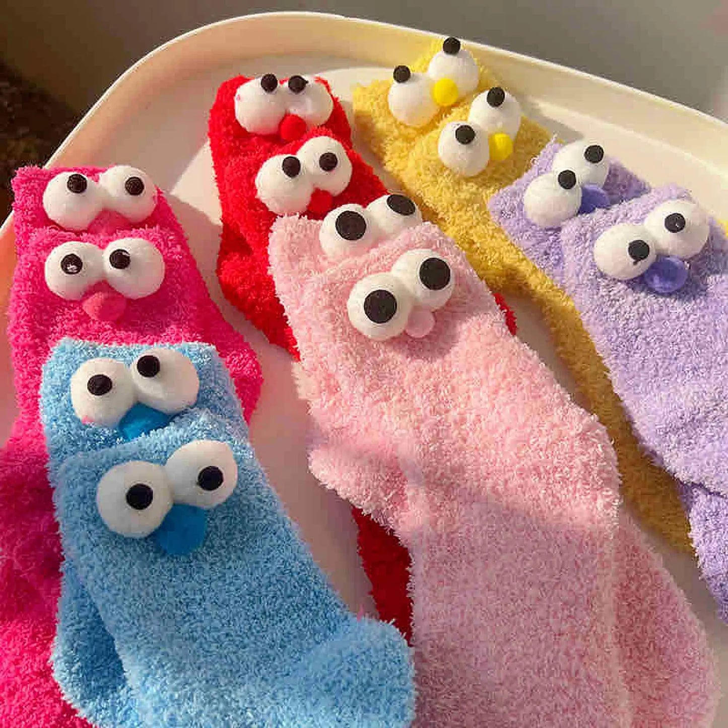Cozy eyes socks