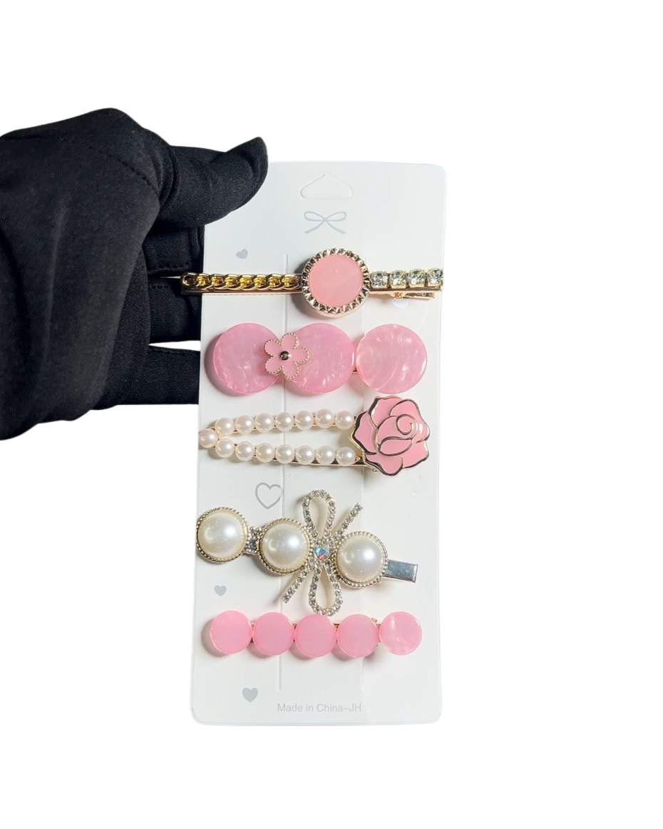 Flower Claw Clip Set