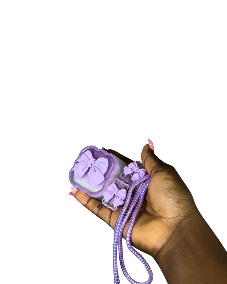 3 mouth charger case (Bow)