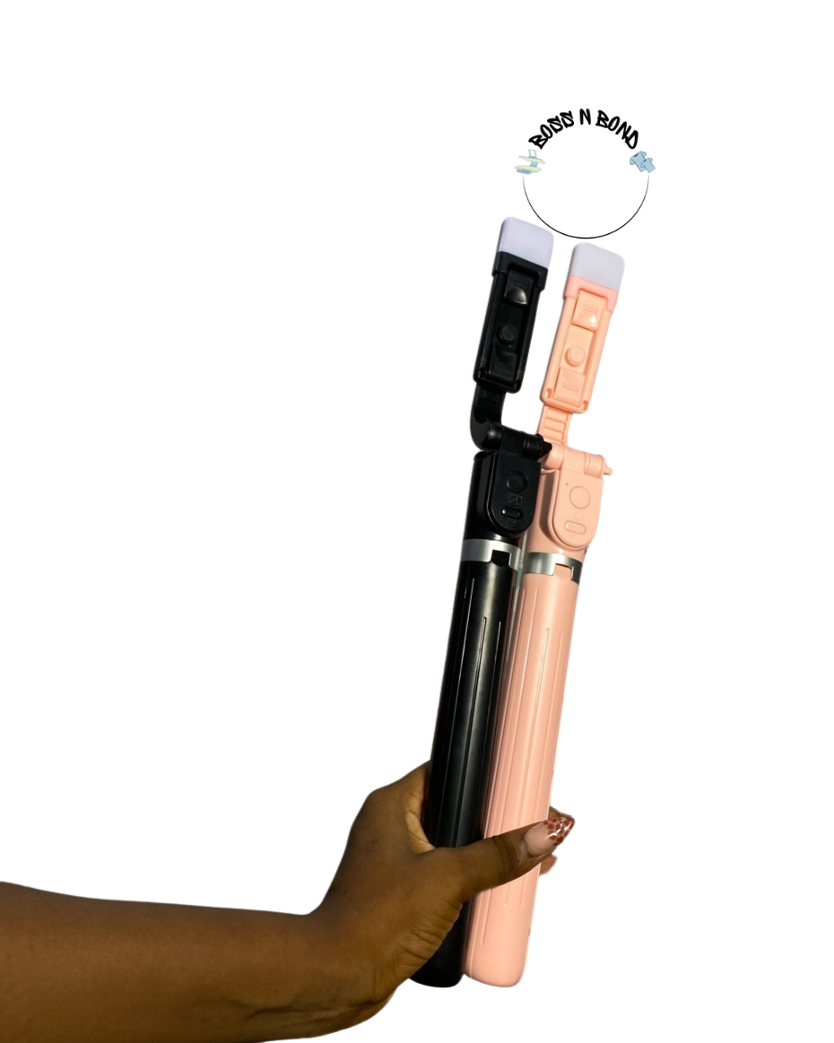 170cm Selfie Stick / Tripod + LED Light + Remote