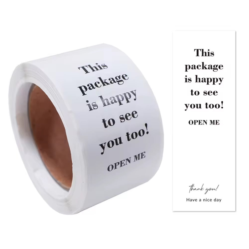 100pcs Packaging Sticker