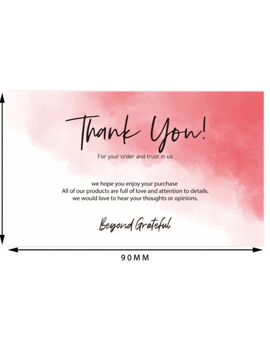 Thank you cards pack