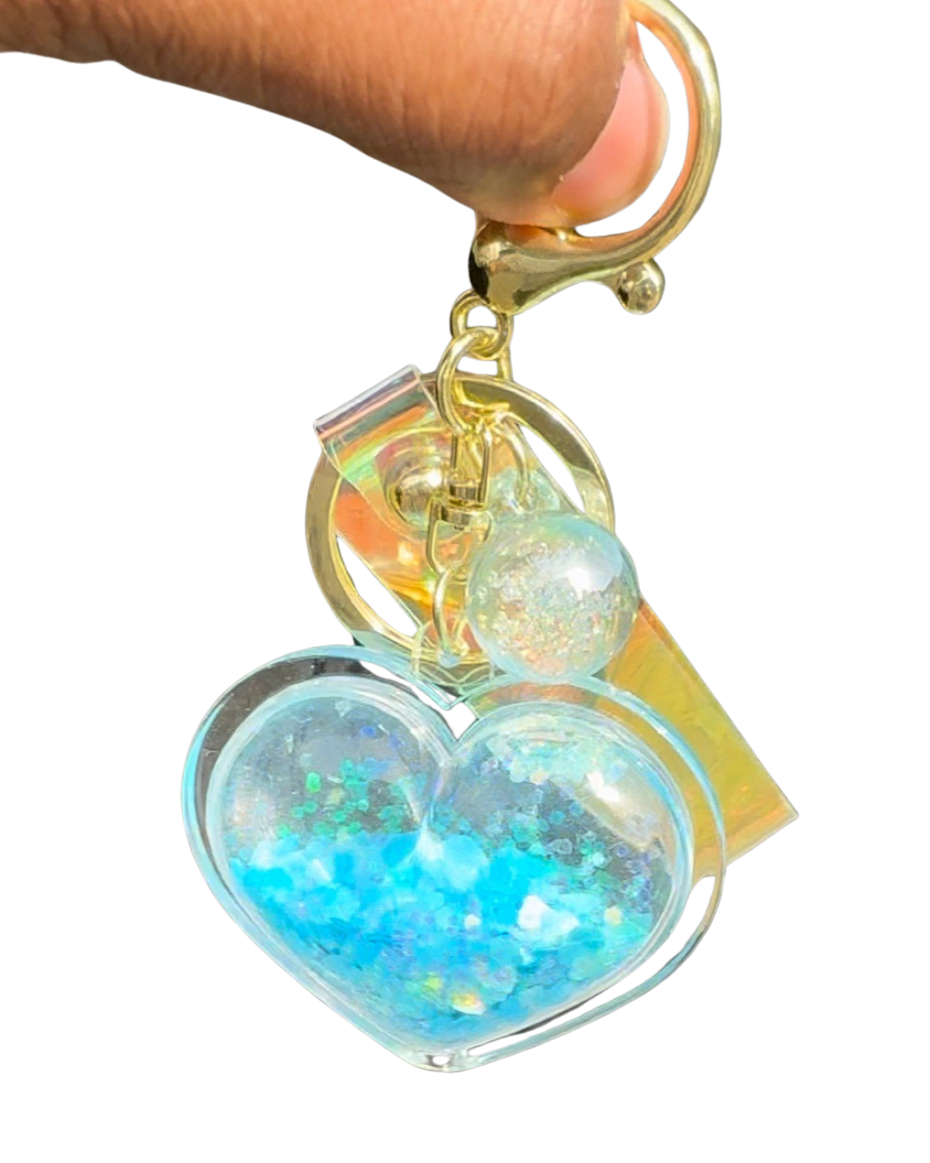 Love Crystal Keychain / Bag Charm