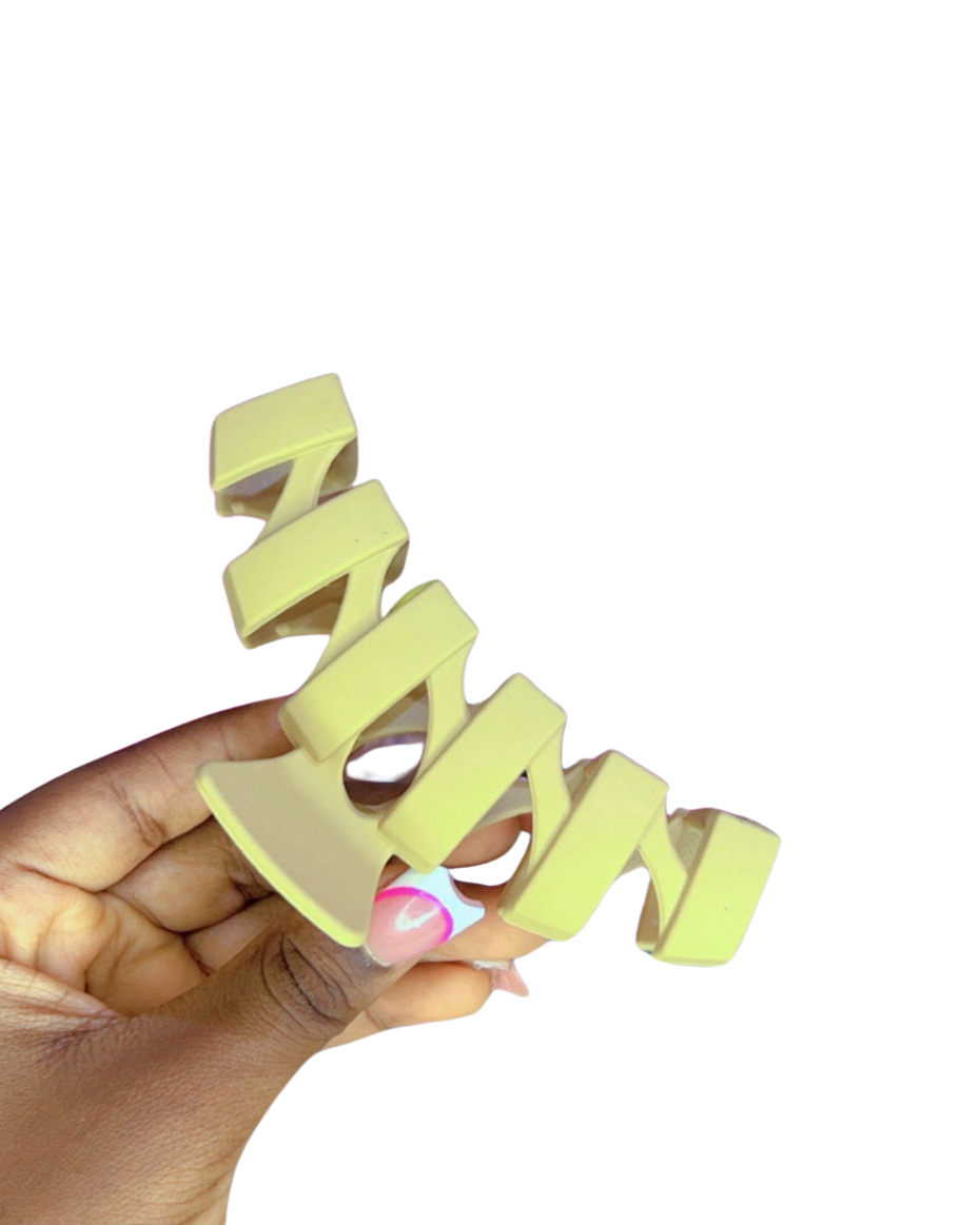 Zig Zag Claw Clips