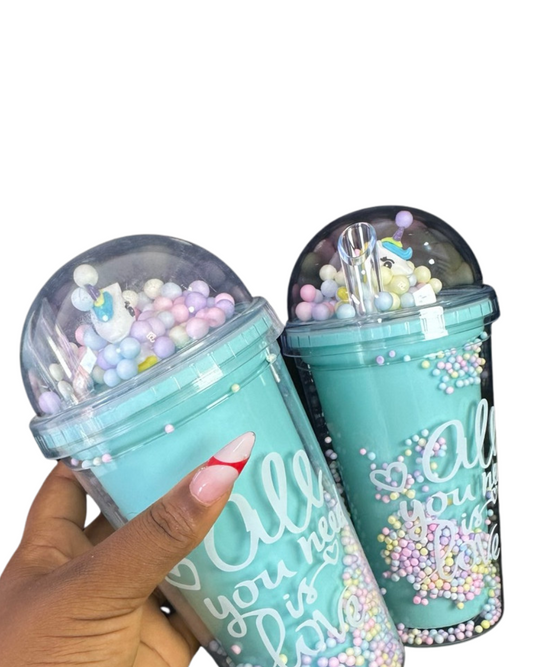 Mint bubble cup