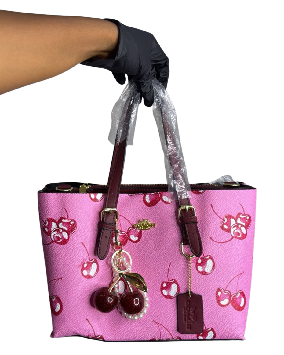 Cherry tote bag