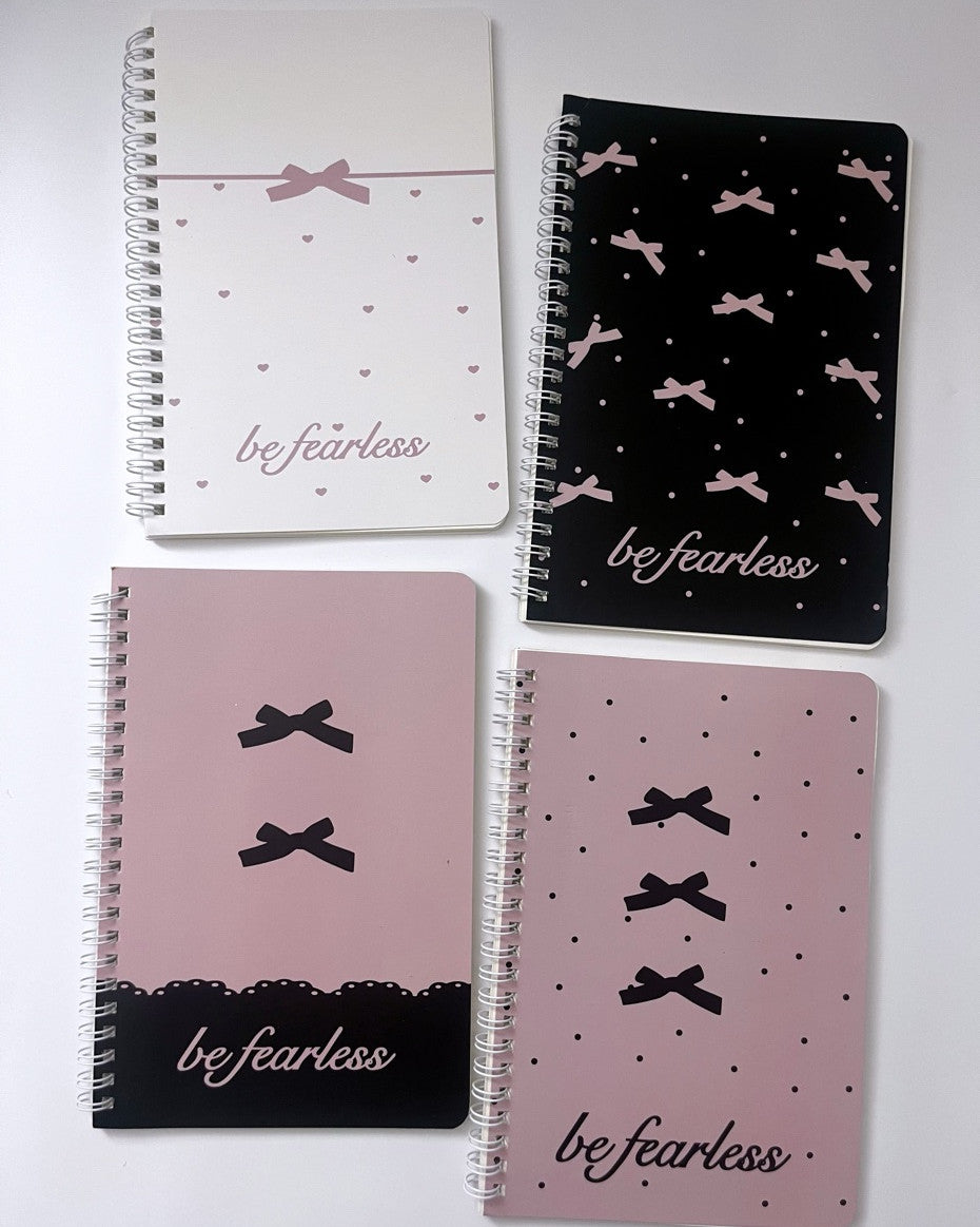 Fearless Spiral Lined Notebook / Journal