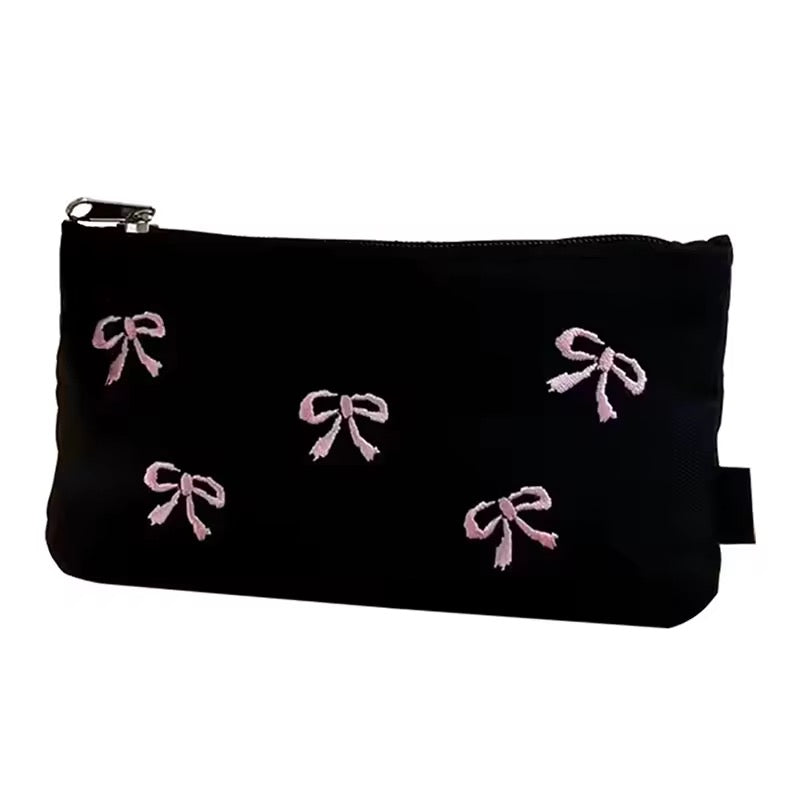 Pink Bow Pencil Case