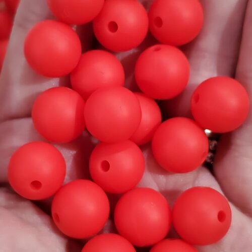 *12MM Silicone Beads (16 colors)