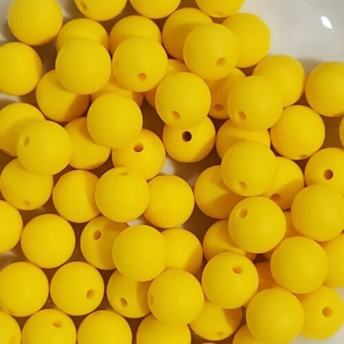 *12MM Silicone Beads (16 colors)