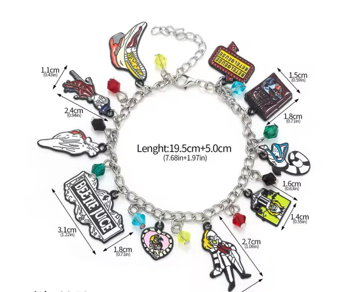 beetlejuice charmie bracelets