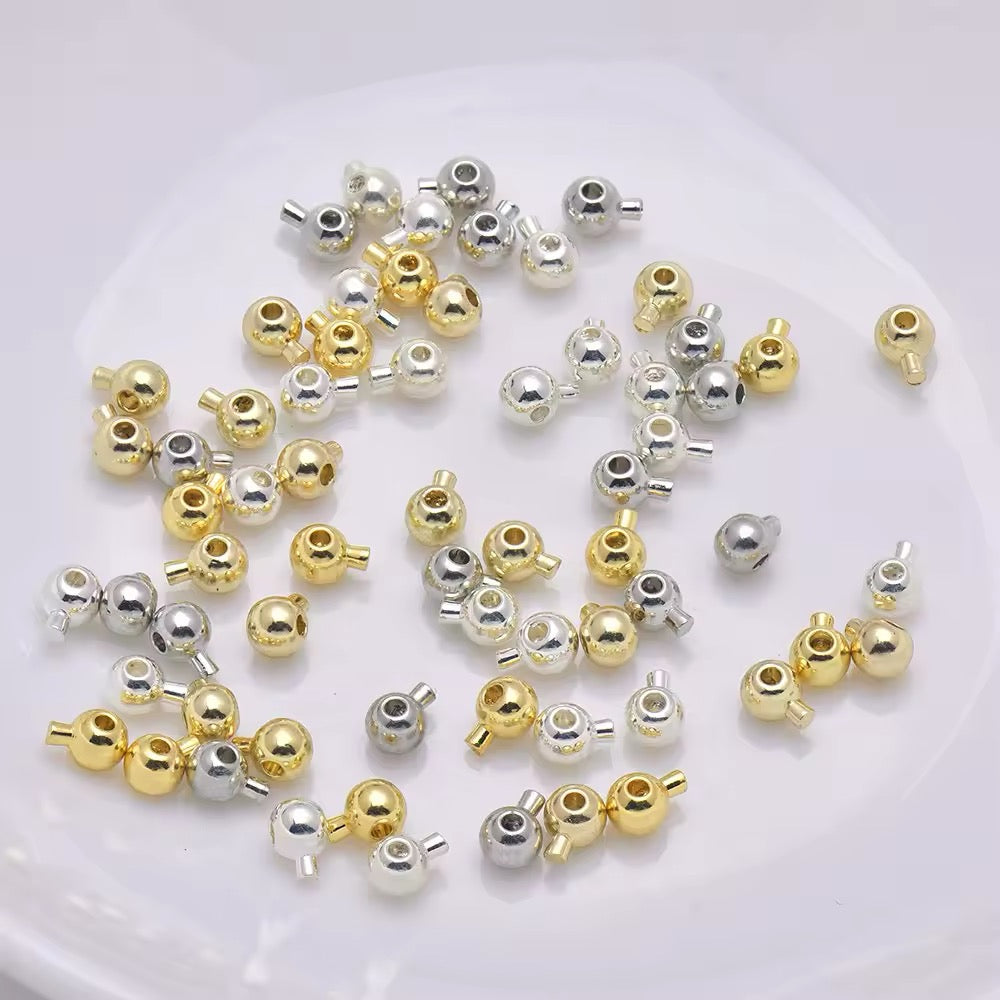 40pc Lollipop Crimp Bead