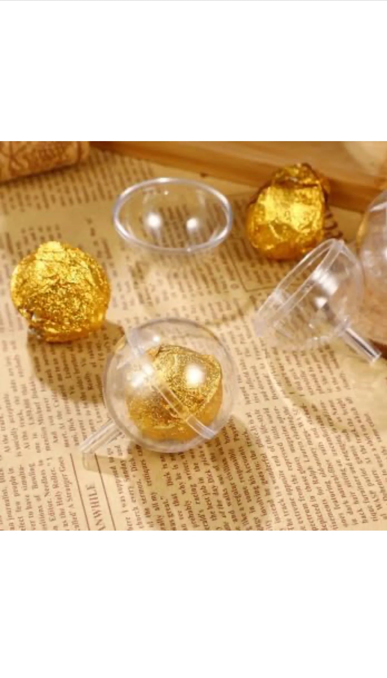 100Pcs Acrylic Chocolate Holder DIY Bouquet Accessories