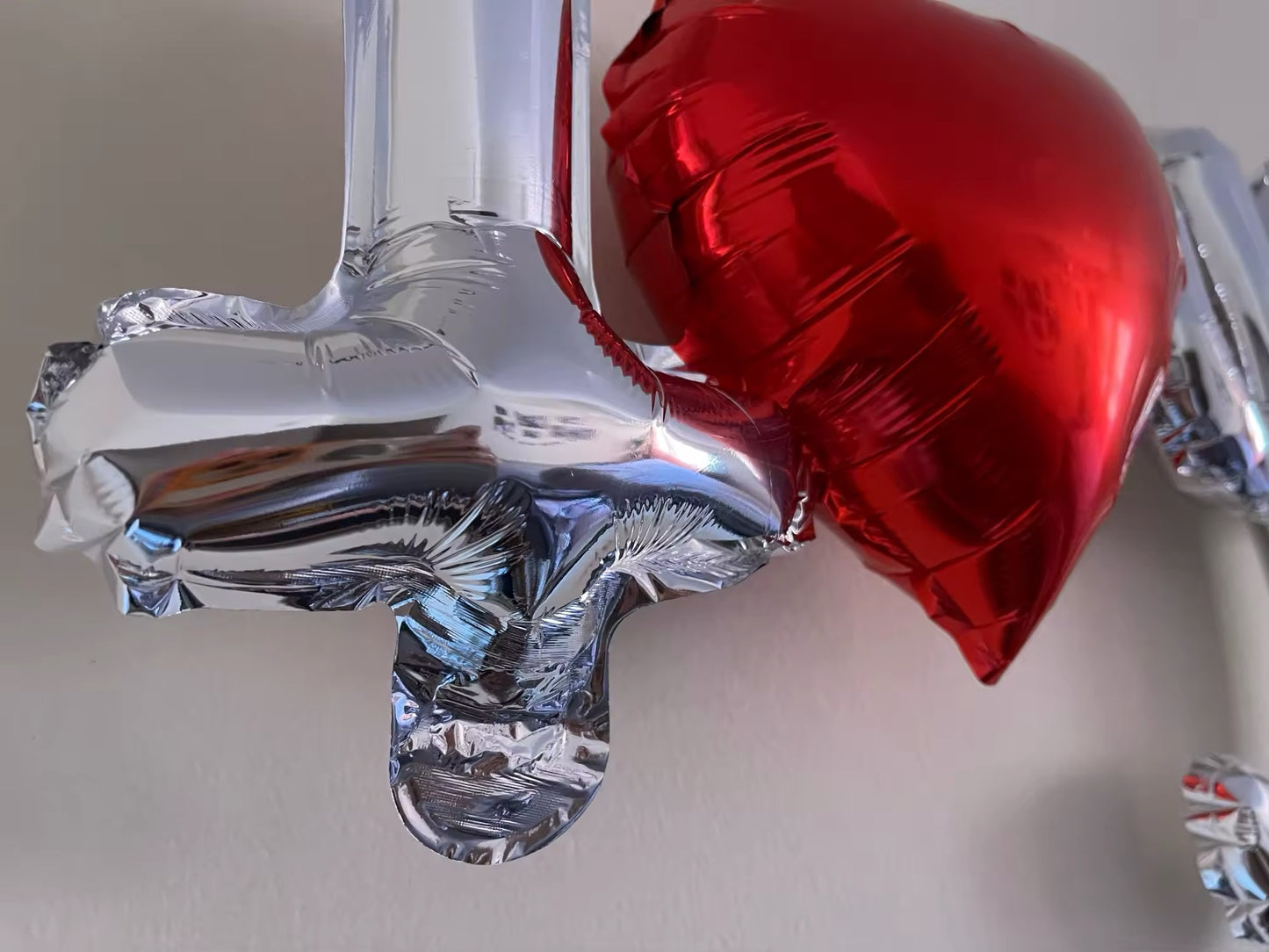 I Love U Balloon set