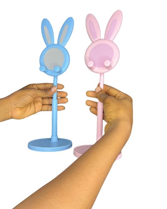 Rabbit Head Table Phone Holder