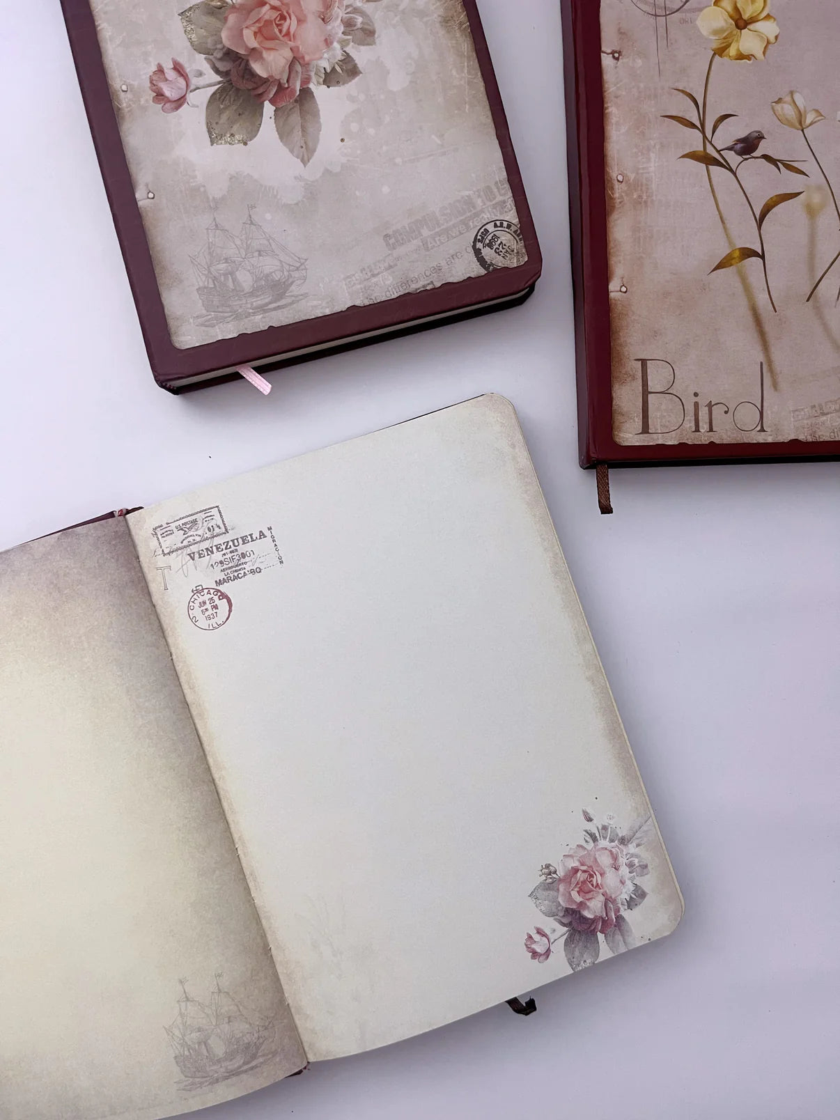 Retro A5 Flower Journal