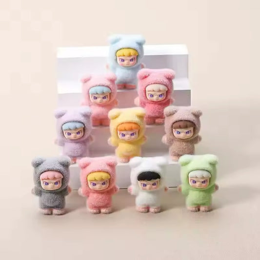 Dora fluffy resin toy