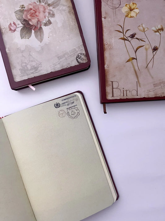Retro A5 Flower Journal