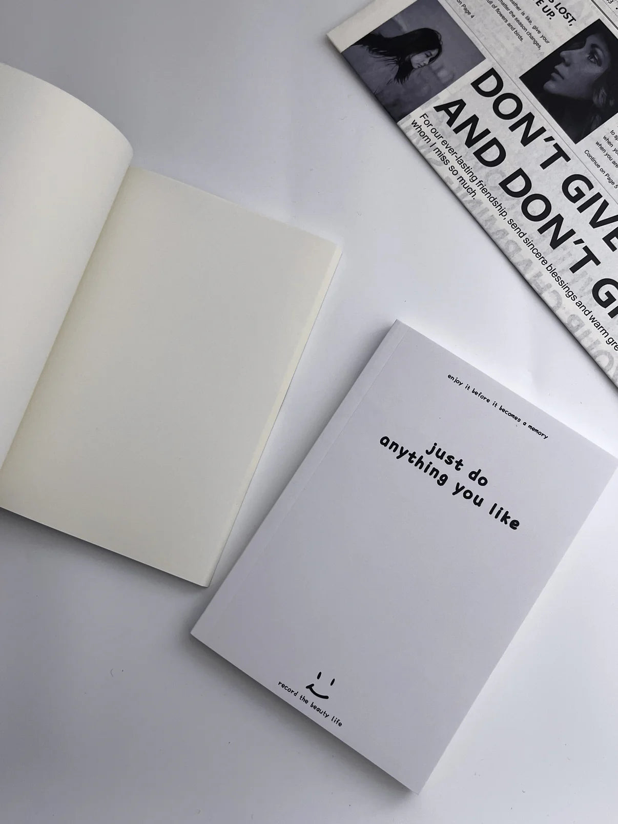 Do Anything (A5 Blank Sheets Journal)