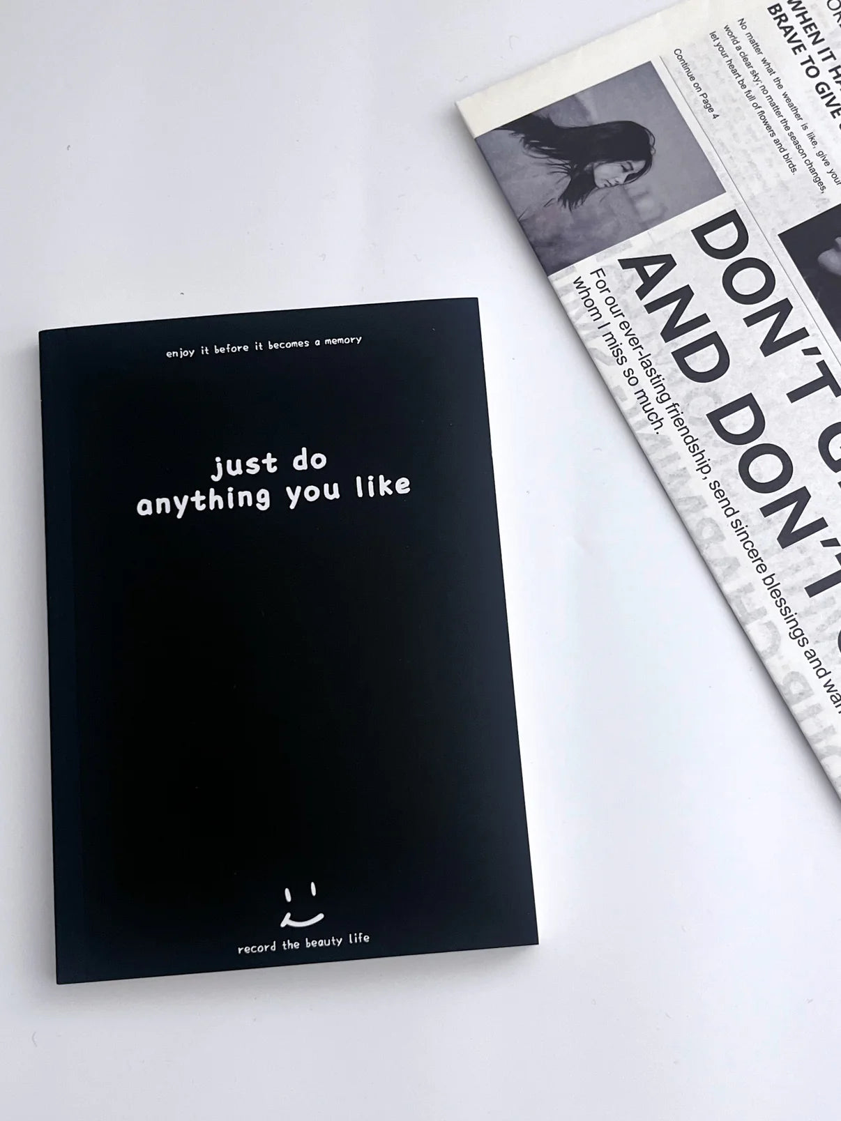 Do Anything (A5 Blank Sheets Journal)